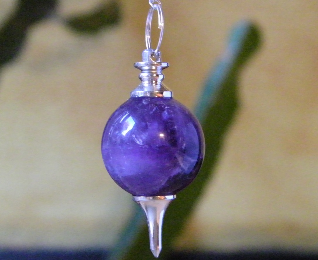 pendule radiesthésie séphoroton améthyste