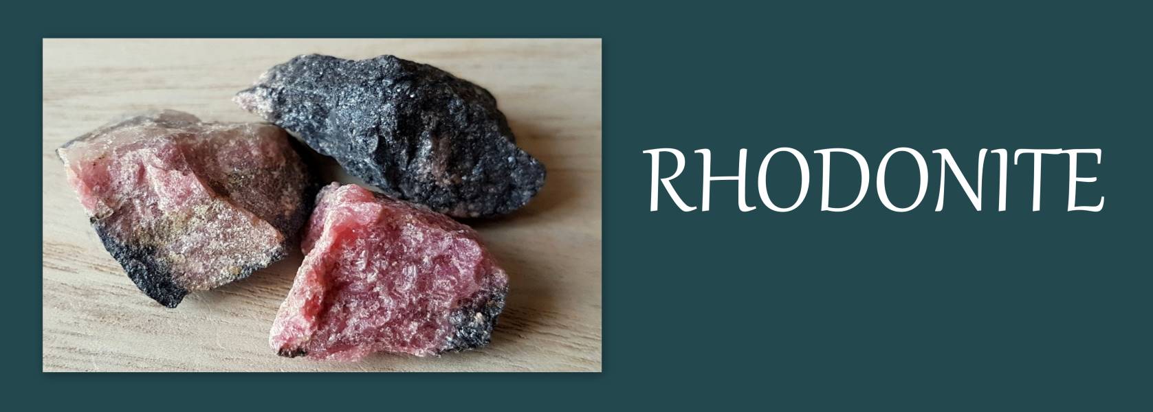 pierre naturelle rhodonite