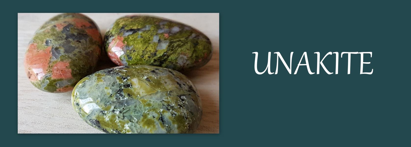 pierre naturelle unakite
