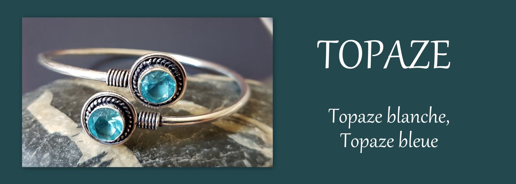 pierre naturelle topaze