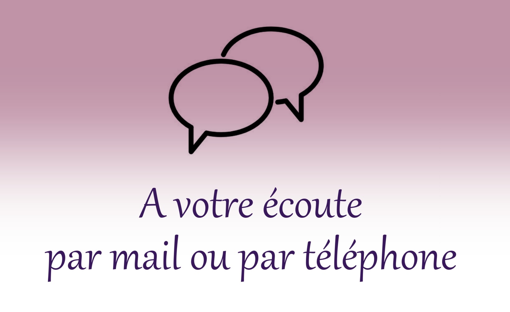 À votre écoute – Contact Pierres de Gaïa