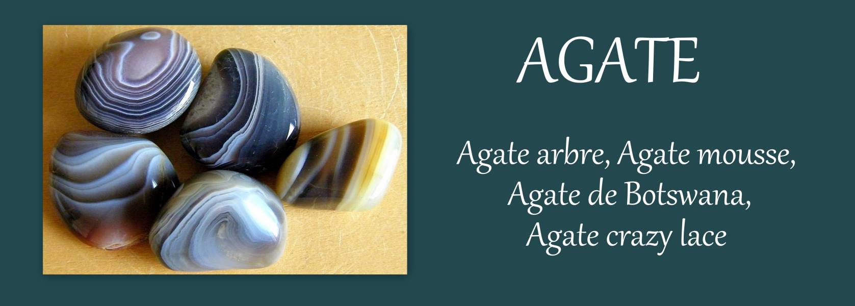 pierre naturelle agate