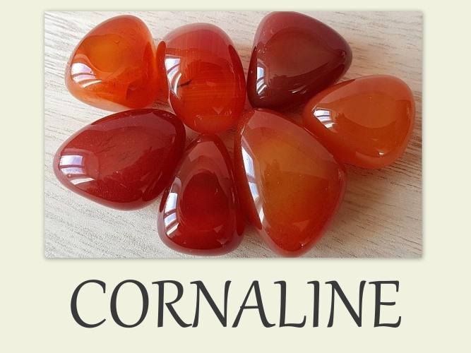 pierre naturelle cornaline