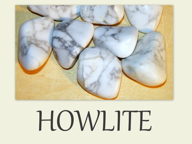 pierre naturelle howlite