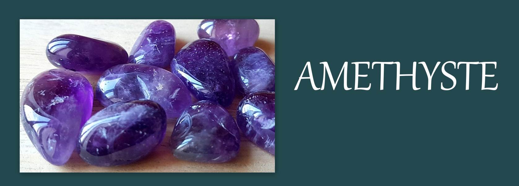 pierre naturelle amethyste