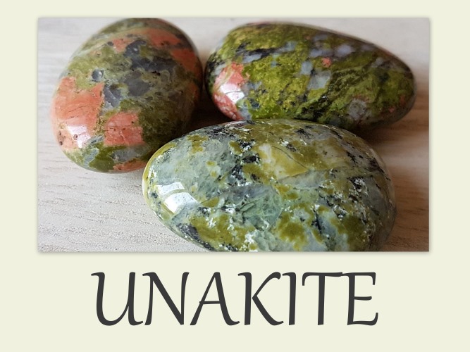 pierre naturelle unakite
