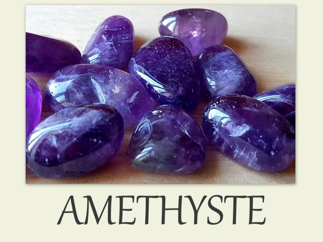 pierre naturelle amethyste