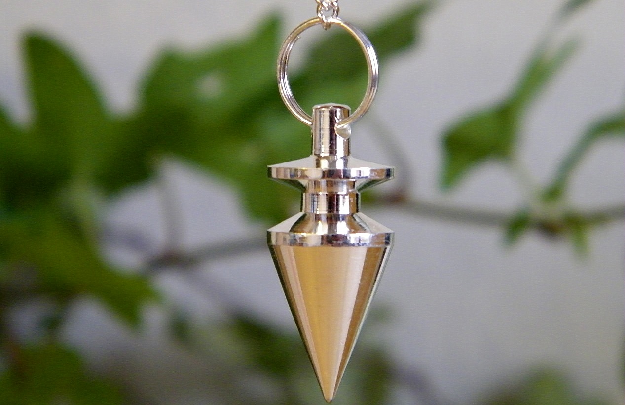 pendule radiesthésie métal