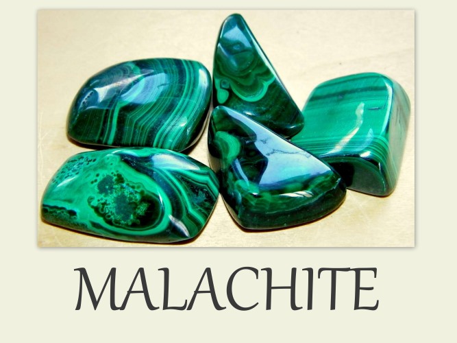 pierre naturelle malachite