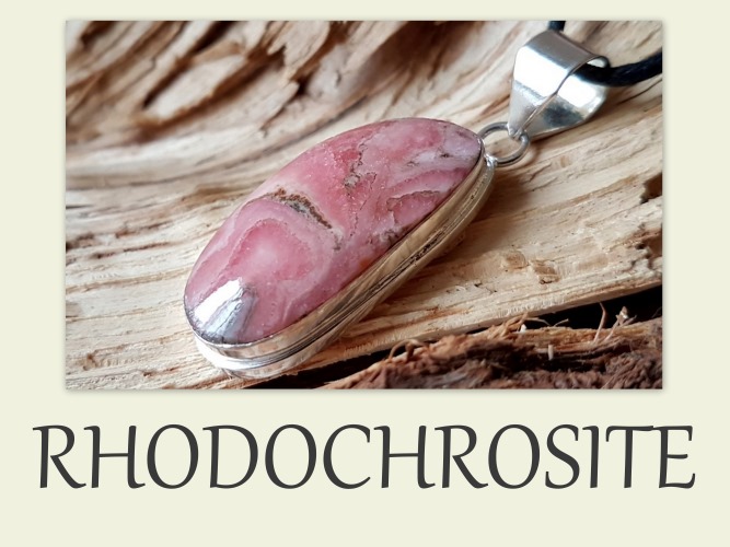 pierre naturelle rhodochrosite