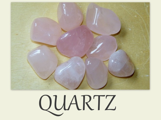 pierre naturelle quartz