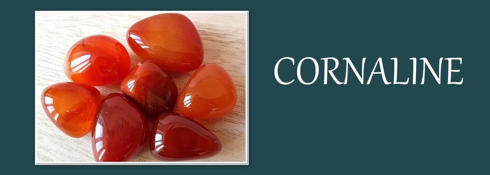 pierre naturelle cornaline
