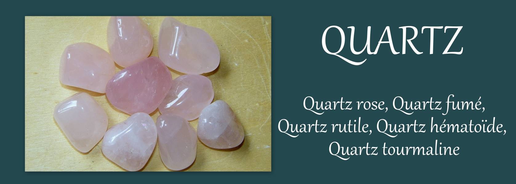 pierre naturelle quartz
