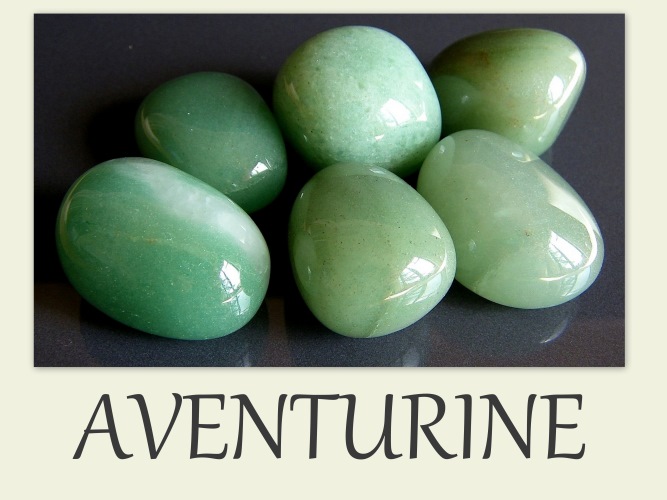 pierre naturelle aventurine