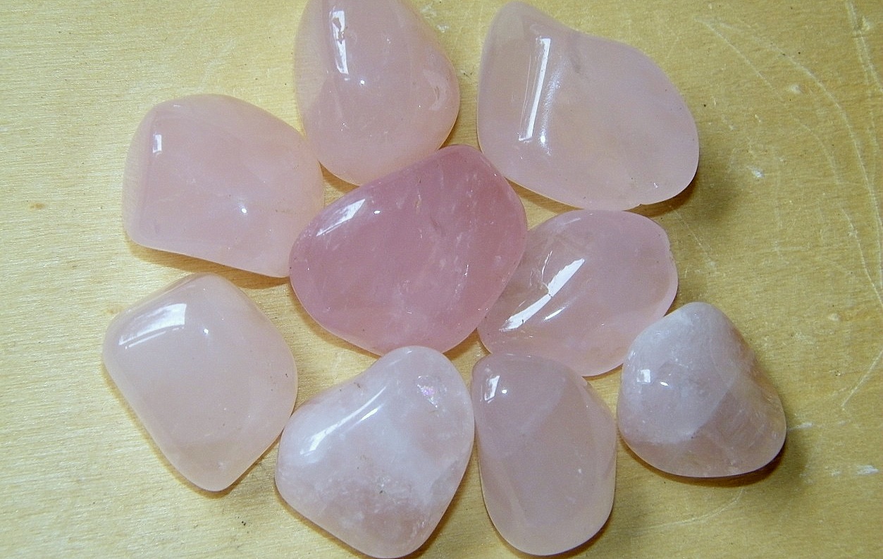 quartz rose pierres naturelles