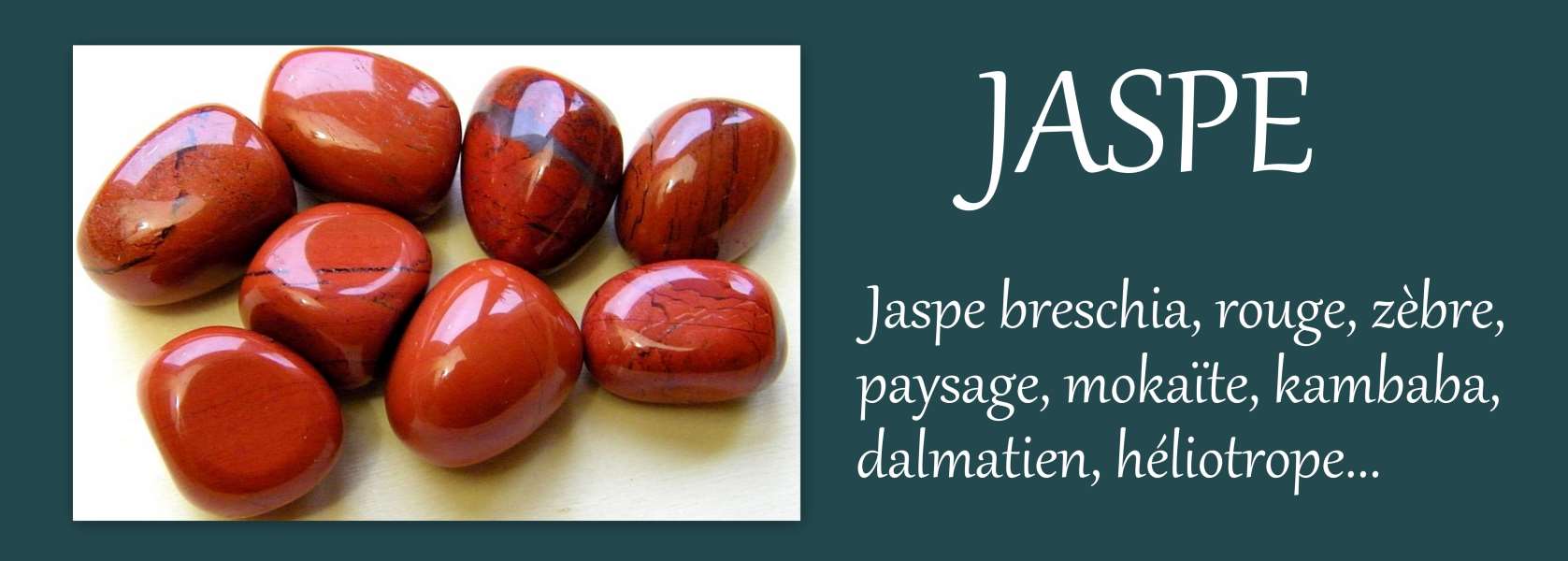 pierre naturelle jaspe