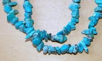 Chinese Turquoise Chips Necklace