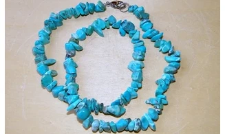Chinese Turquoise Chips Necklace