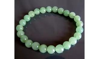 Green Aventurine Round beads bracelet