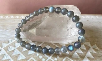 Labradorite pierres Boules bracelet