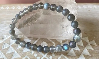Labradorite pierres Boules bracelet