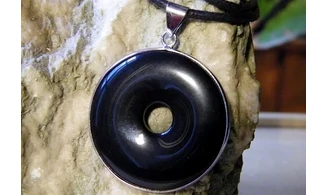 Onyx noir Pi Cerclé pierre