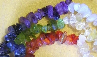 7 Chakras Chips Necklace