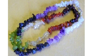 7 Chakras Chips Necklace