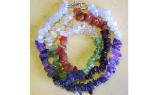 7 Chakras Chips Necklace