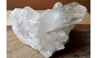 Cristal de roche Gerbe Pierre Brute 10