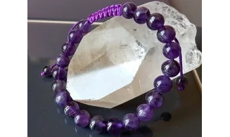 Amethyst Bracelet beads stone