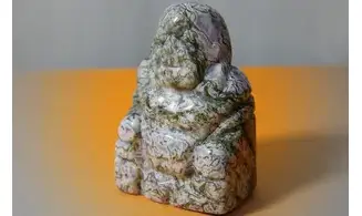 Agate Tree Buddha stone