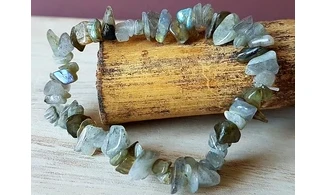Labradorite pierres Baroque bracelet