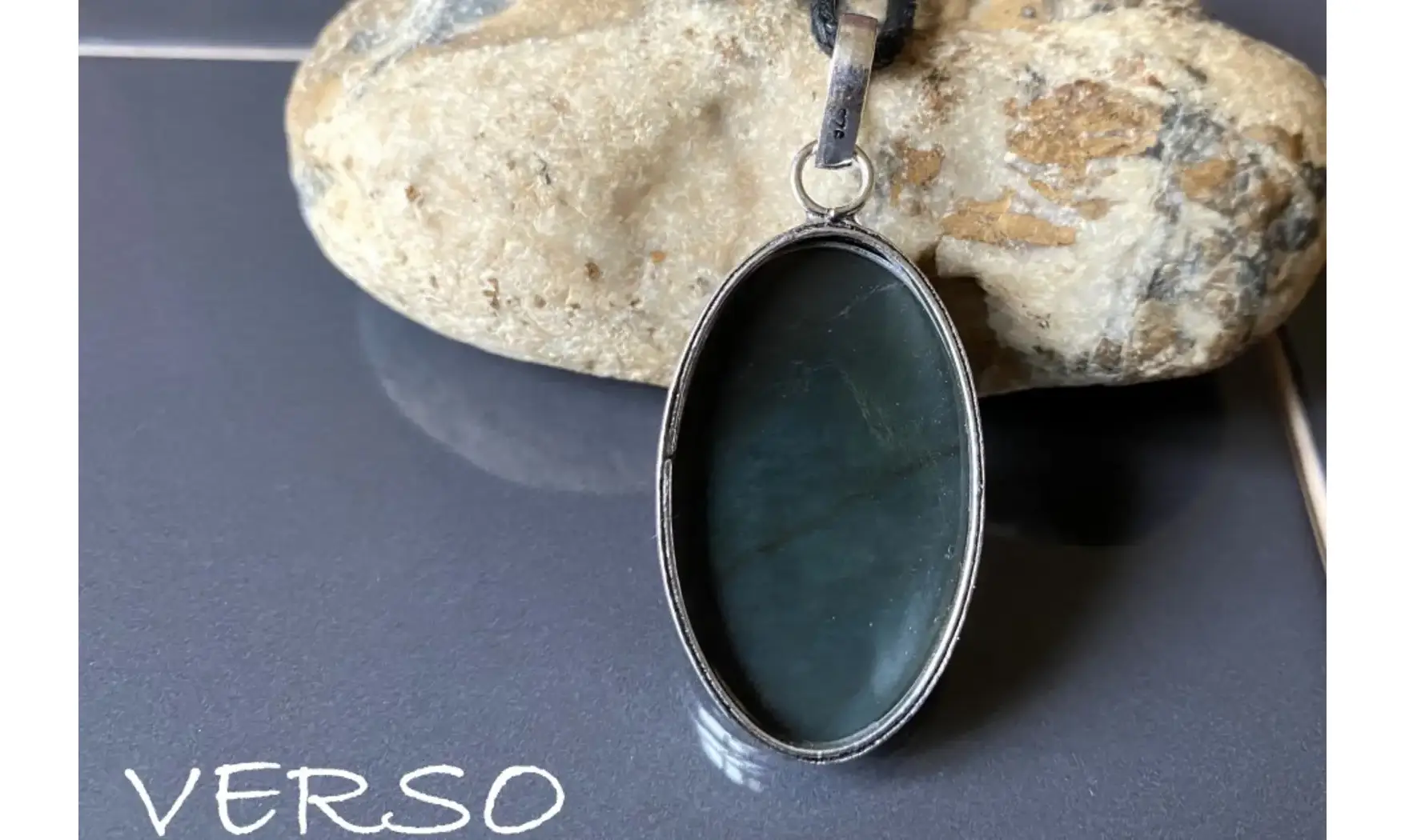 Obsidienne Oeil Céleste pendentif