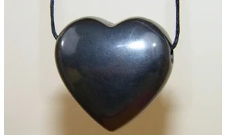 Hématite Coeur pierre pendentif