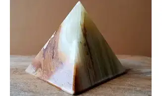 Pyramide Onyx Marbre 1 pierre