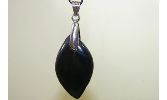 Onyx Palm stone pendant