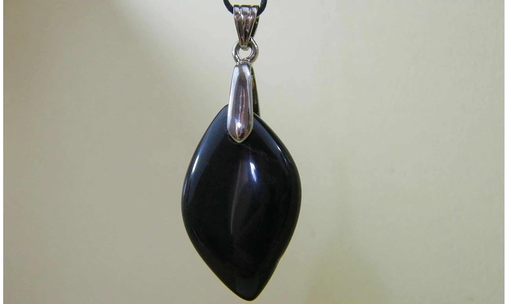 Onyx Galet pierre pendentif