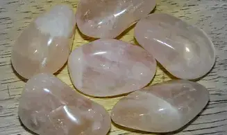 Quartz Rose Galet pierre roulée