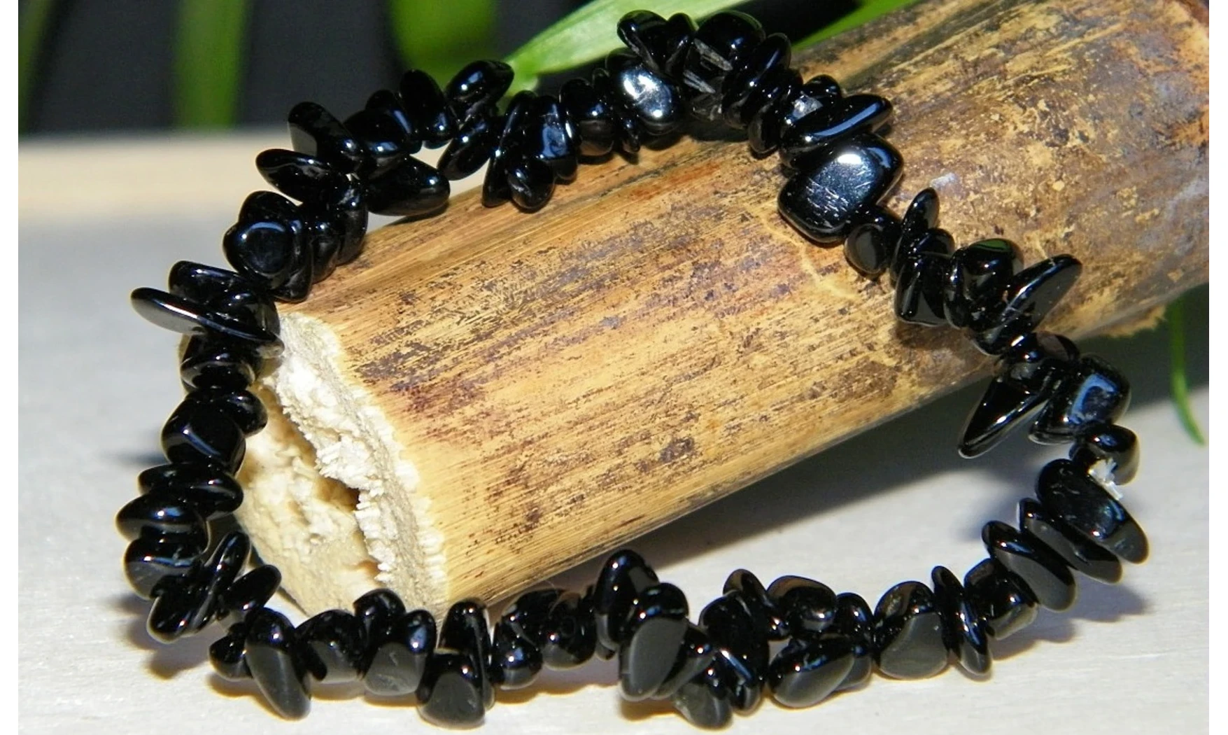 Tourmaline Noire pierre Baroque bracelet