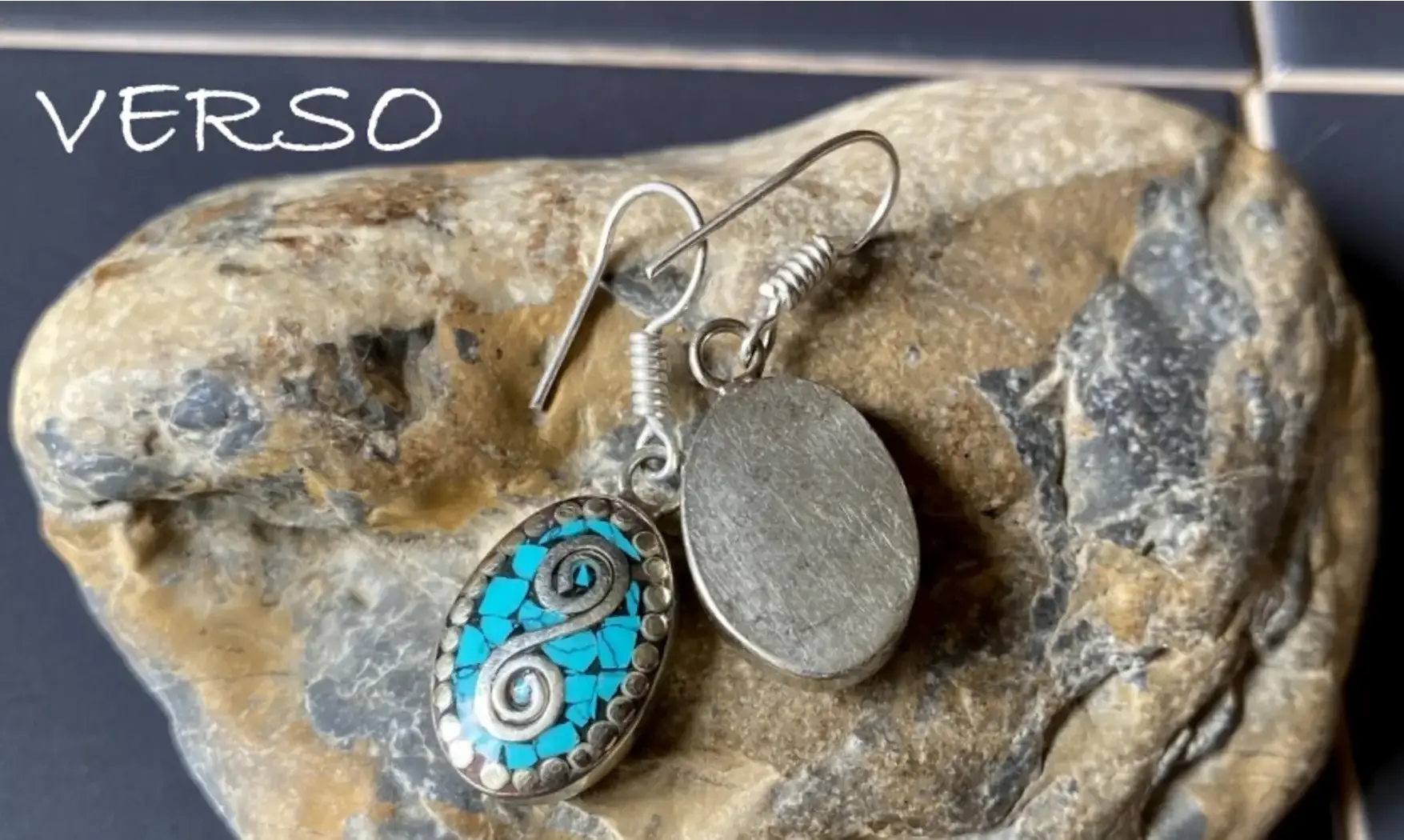 Tibetan Turquoise Earring