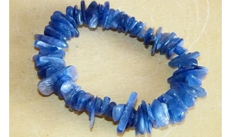 Cyanite Extra pierres Baroque bracelet