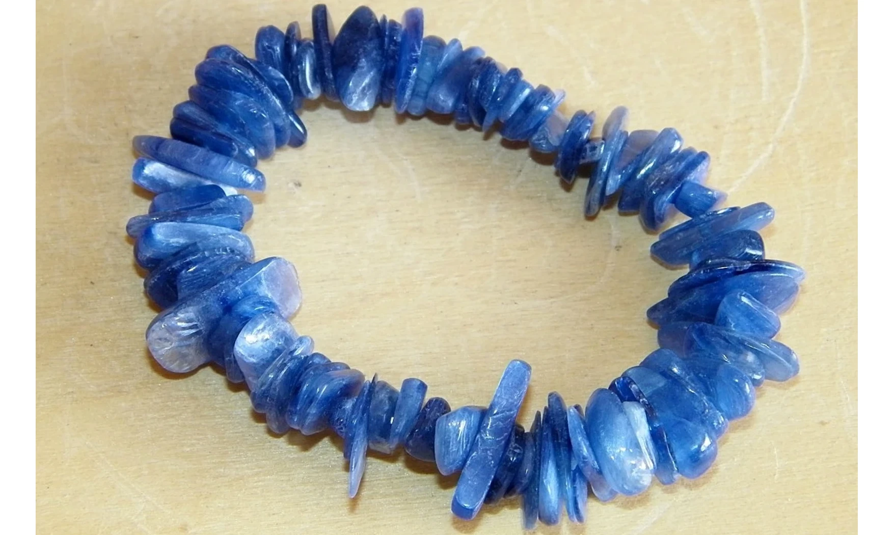 Cyanite Extra pierres Baroque bracelet