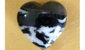 Zebra Jasper Heart
