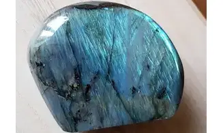 Labradorite Pierre Bloc poli 7