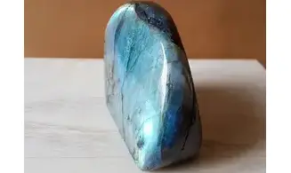 Labradorite Pierre Bloc poli 7