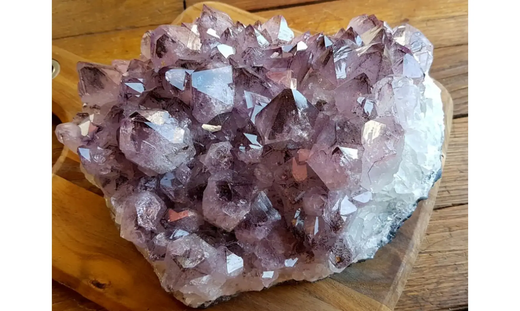 Améthyste Druse Pierre Brute 4