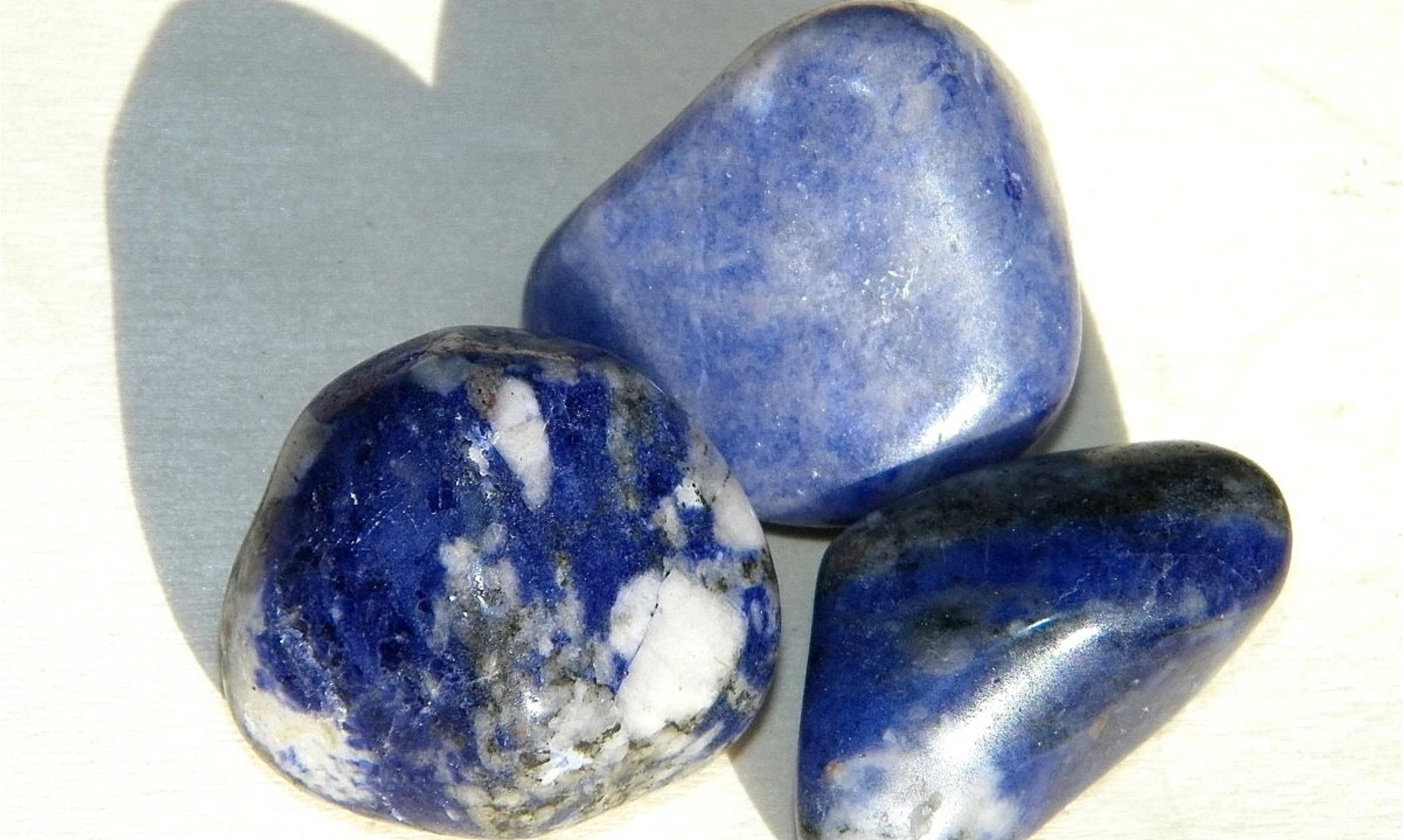 Sodalite pierre roulée