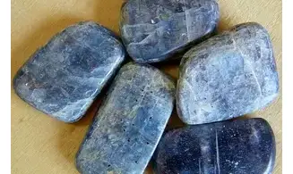 Cyanite Galet pierre roulée