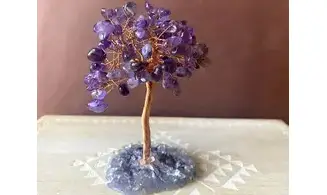 Arbre de Vie Améthyste pierres